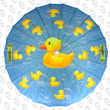 Load image into Gallery viewer, Rubber Duckies (Ducks) UV Parasol