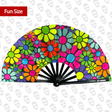 Load image into Gallery viewer, Electric Flowers UV Fan