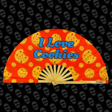 Load image into Gallery viewer, I Love Cookies UV Fan
