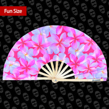 Load image into Gallery viewer, Plumeria Flower UV Fan