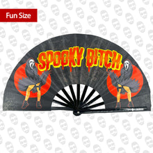 Load image into Gallery viewer, Spooky Bitch UV Fan