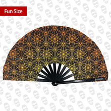 Load image into Gallery viewer, Geometric Sunset UV Fan