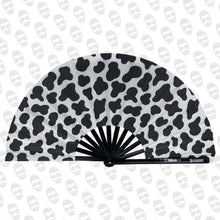 Load image into Gallery viewer, Mooove and Grooove Cow Fan