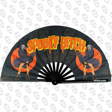 Load image into Gallery viewer, Spooky Bitch UV Fan