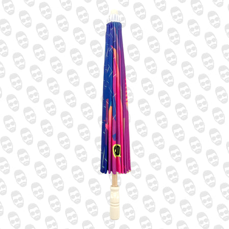 80s Holographic Sunset UV Parasol