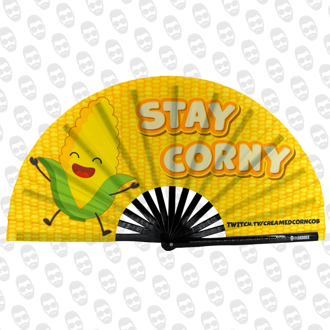 CreamedCornCob Stay Corny UV Fan