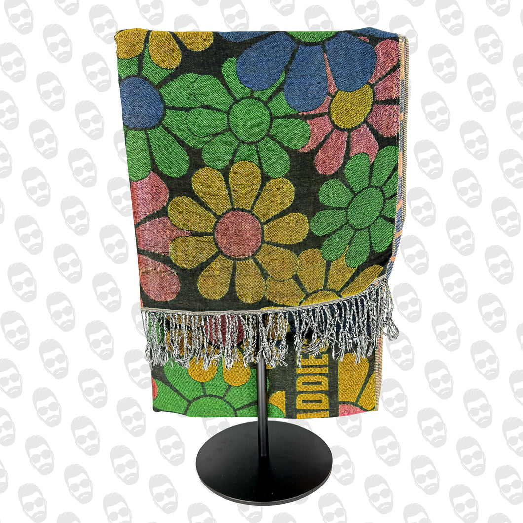 Electric Flowers UV Pashmina