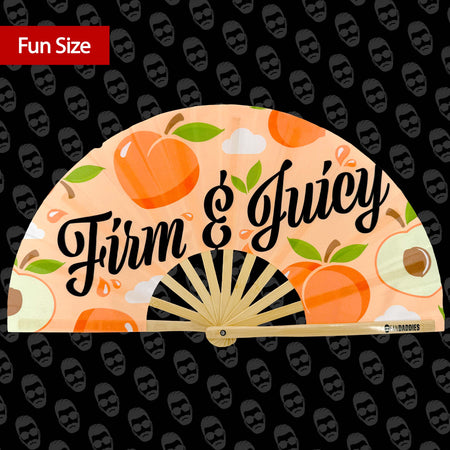 Firm and Juicy Peach UV Fan
