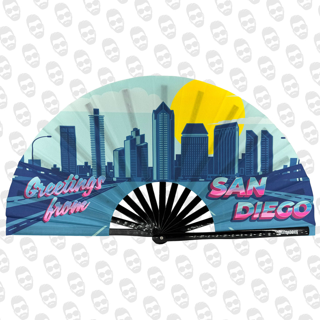 Greetings From San Diego UV Fan