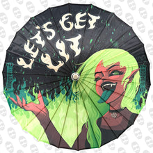 Load image into Gallery viewer, Let's Get Lit UV Parasol
