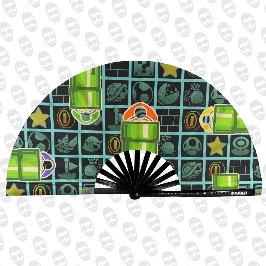 Mario Grid UV Fan