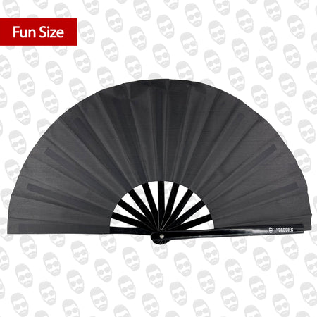 Plain Black Fan