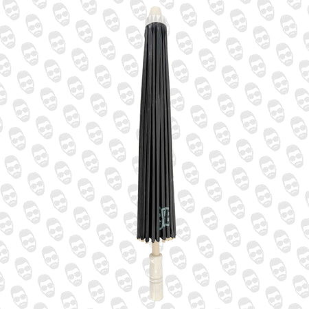 Plain Black Parasol