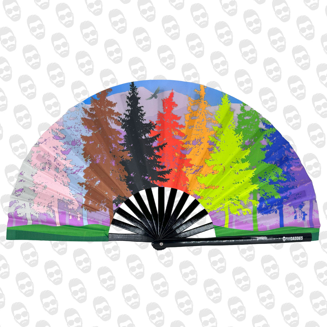 Pride Trees UV Fan