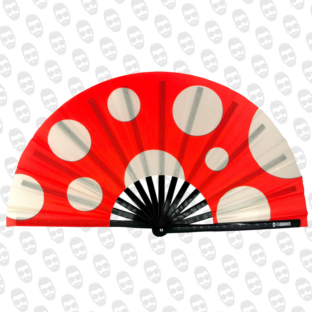 Red Mushroom Head UV Fan