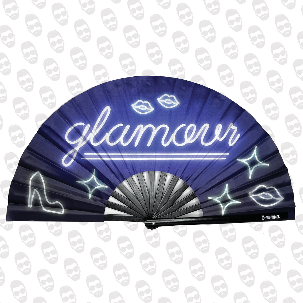Neon Glamour UV Fan