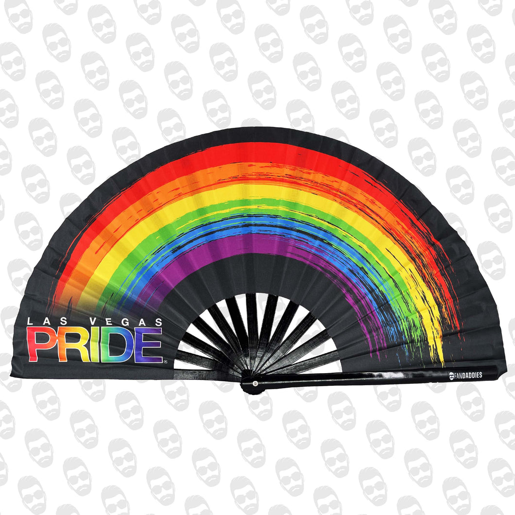Las Vegas Pride Rainbow Fan