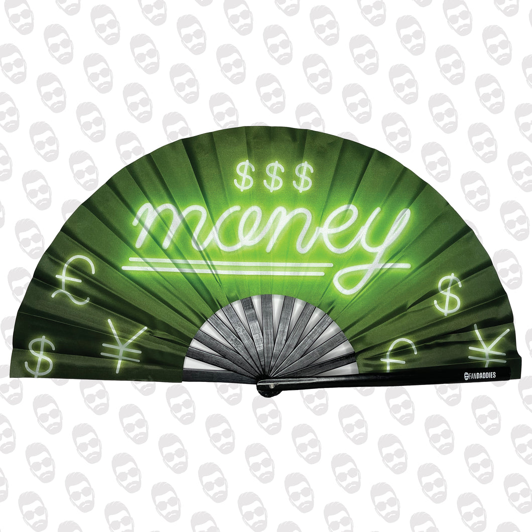 Neon Money UV Fan