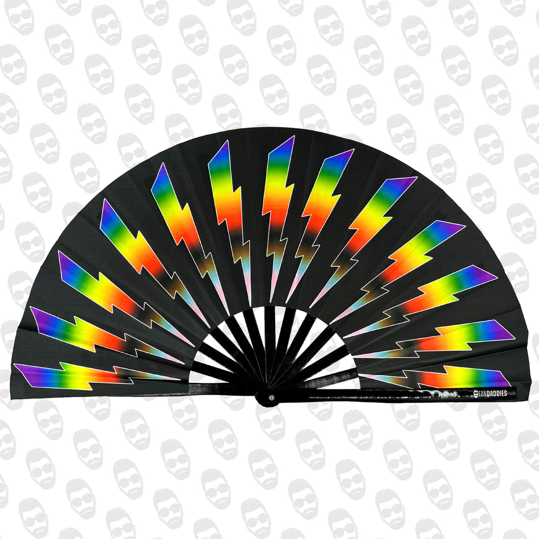 Rainbow Lightning UV Fan