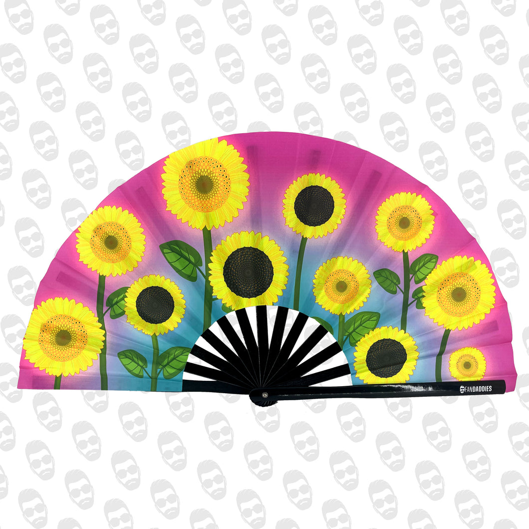 Sunflowers UV Fan
